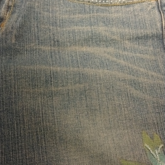 EUC VINTAGE Z Cavaricci Embellished Ankle Jeans - Picture 11 of 11